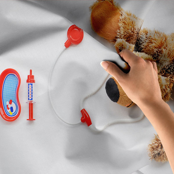 Oyuncak Doktor Seti ve Köpek Duvar Örtüsü 8406