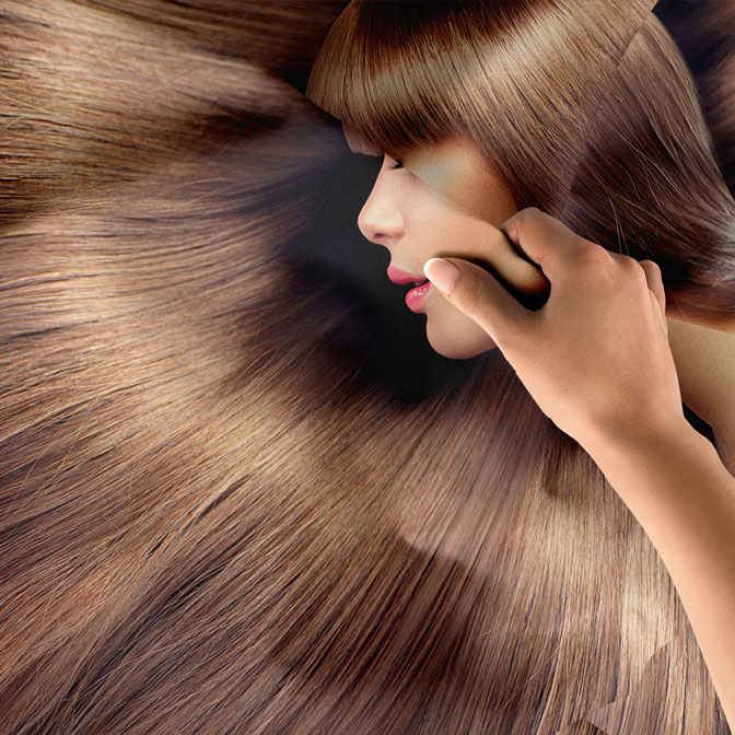 kuafor-duvar-dekorasyon-5724-04 Kahverengi Saçlı Kadın Portreli Kuaför Duvar Örtüsü 5724