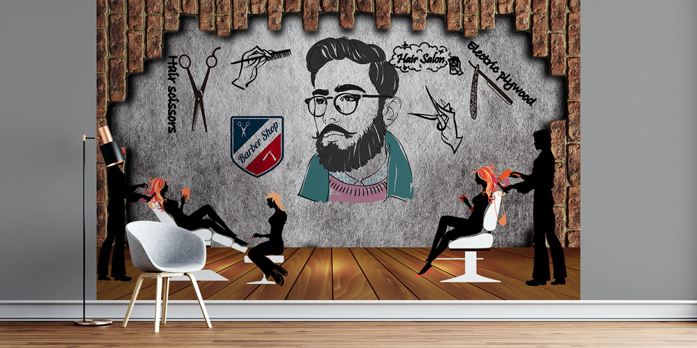 kuafor-duvar-kagidi-5682-0 Barber Shop Temalı Kuaför Duvar Kağıdı 5682