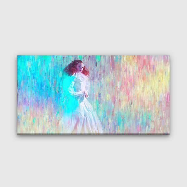 kuafor-kanvas-tablo-5668-00 Renkli Sanatsal Kadın Figürü Kuaför Duvar Tablosu – 5668