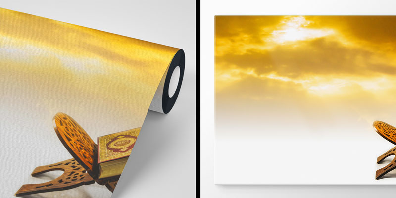 Kur’an-ı Kerim Rahle Üzerinde İslami Duvar Kağıdı 10493