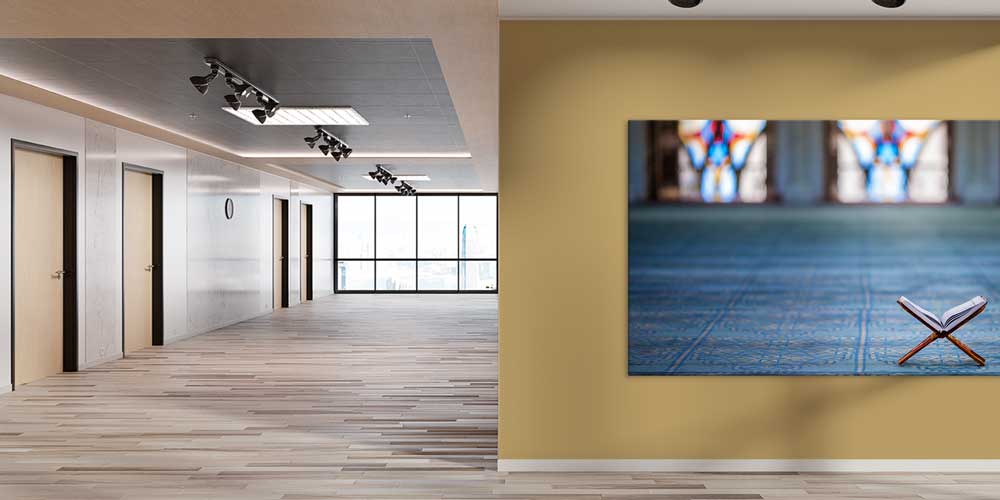 Kur’an-ı Kerim Rahle Üzerinde Büyük Ebatlı Duvar Dekoru – 11449