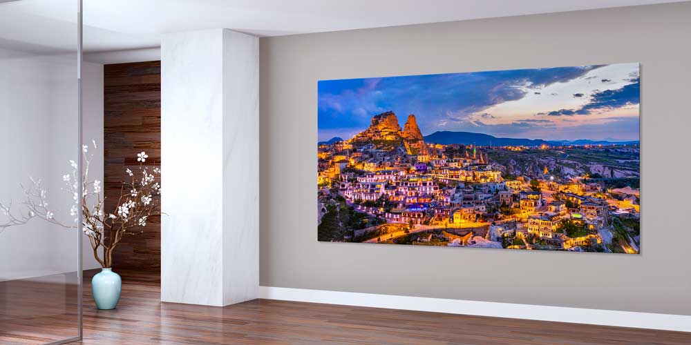 landscape-turkey-wall-art-11930-01 Kapadokya Anadolu Akşam Manzarası Büyük Ebat Duvar Dekor Ürünü 11930