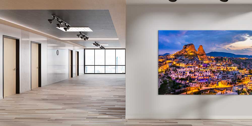 landscape-turkey-wall-art-11930-02 Kapadokya Anadolu Akşam Manzarası Büyük Ebat Duvar Dekor Ürünü 11930