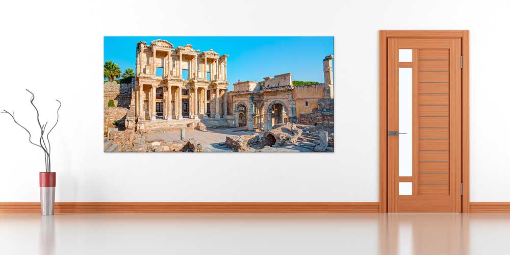 Antik Mimari Manzaralı Büyük Ebat Duvar Dekor Ürünü 11879