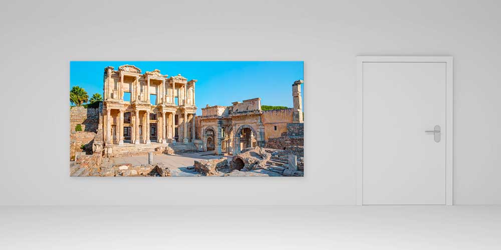 Antik Mimari Manzaralı Büyük Ebat Duvar Dekor Ürünü 11879