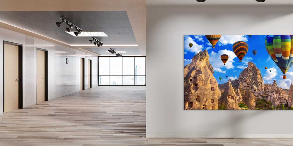 Kapadokya Balonları ve Peribacaları Büyük Ebat Duvar Dekor Ürünü 11931