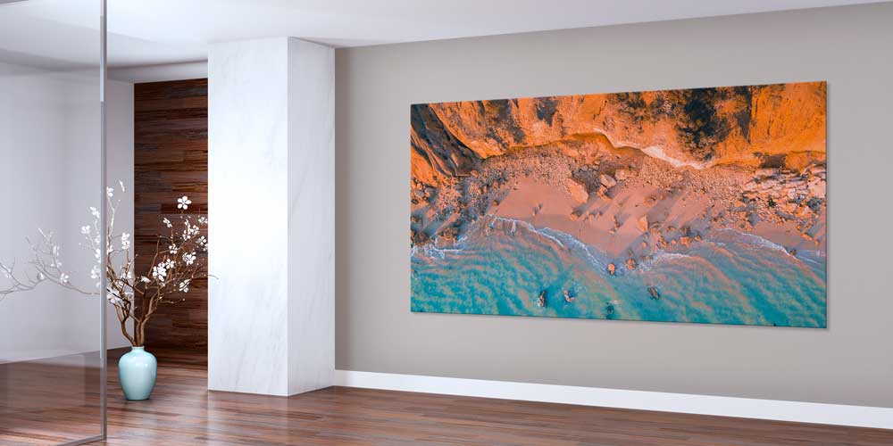 Kıyı ve Kayalık Manzaralı Fotoğraf Sanatı Büyük Ebat Duvar Dekoru 14102