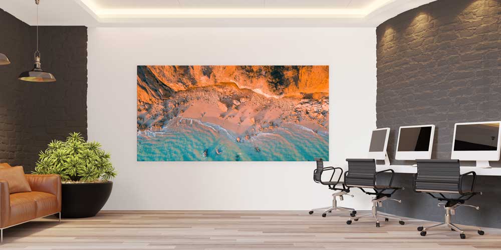 Kıyı ve Kayalık Manzaralı Fotoğraf Sanatı Büyük Ebat Duvar Dekoru 14102