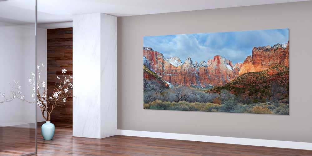 Kızıl Kanyon Manzarası Büyük Ebat Duvar Dekor Ürünü 14130