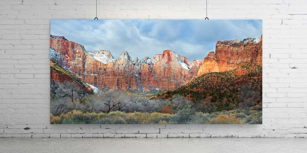 Kızıl Kanyon Manzarası Büyük Ebat Duvar Dekor Ürünü 14130