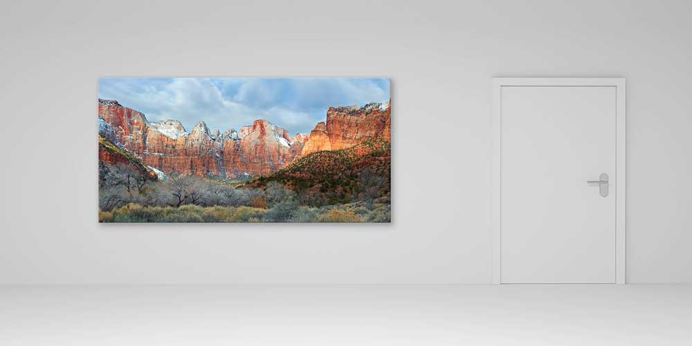 Kızıl Kanyon Manzarası Büyük Ebat Duvar Dekor Ürünü 14130