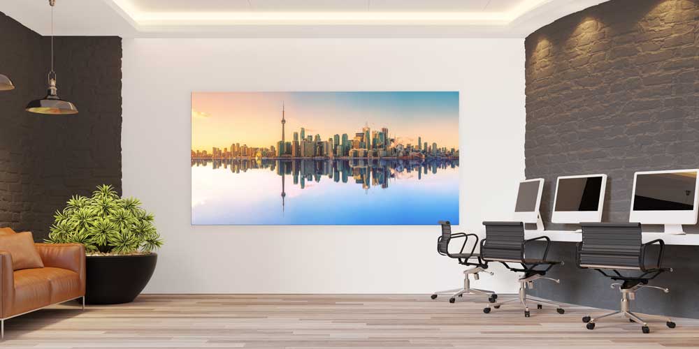 Toronto Şehir Silüeti Büyük Ebat Duvar Dekor Ürünü 14131