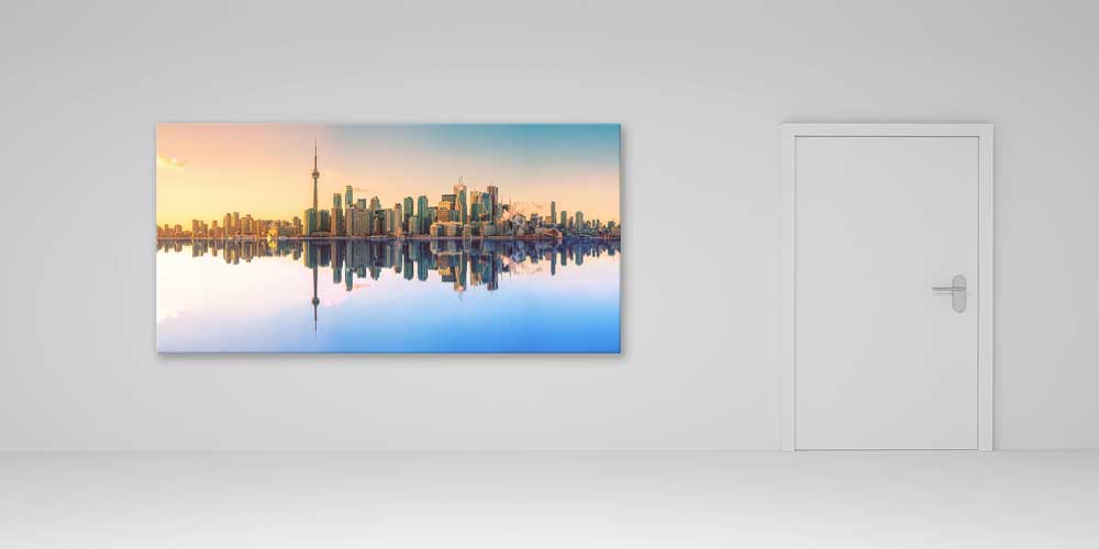 Toronto Şehir Silüeti Büyük Ebat Duvar Dekor Ürünü 14131