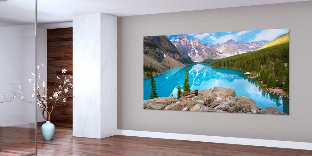 Turkuaz Dağ Gölü Büyük Ebat Duvar Dekor Ürünü 14123