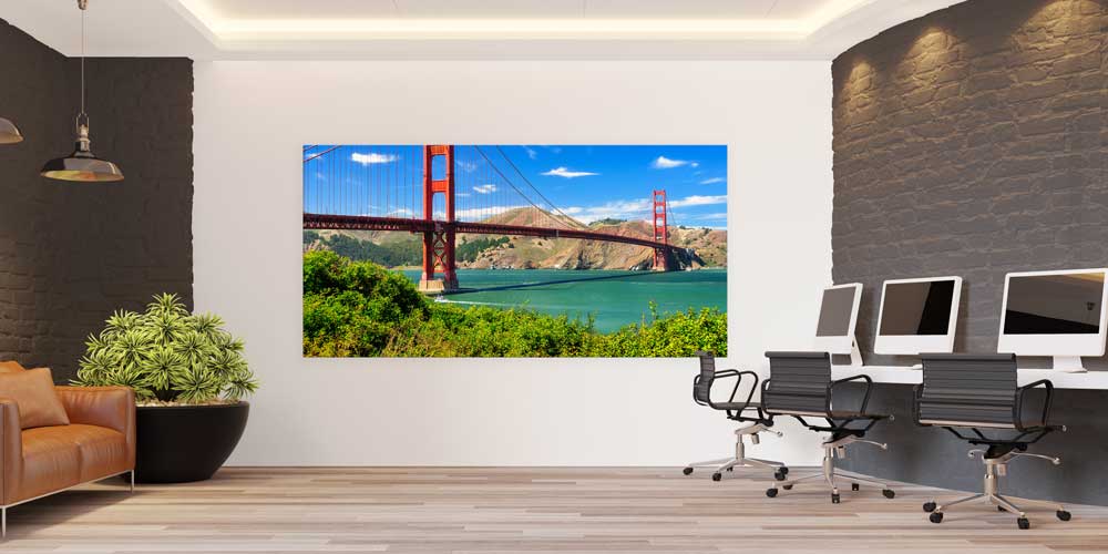 Golden Gate Köprüsü Manzarası Büyük Ebat Duvar Dekor Ürünü 14134