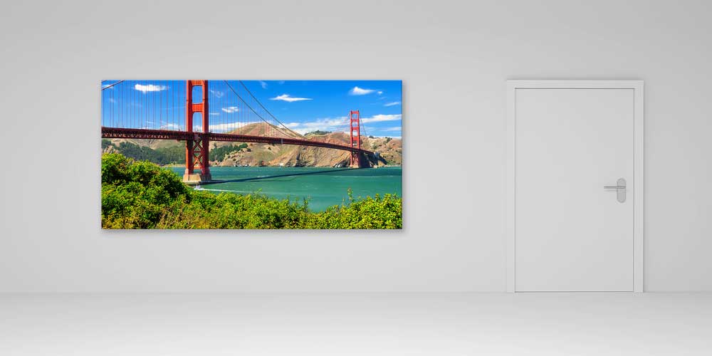 Golden Gate Köprüsü Manzarası Büyük Ebat Duvar Dekor Ürünü 14134