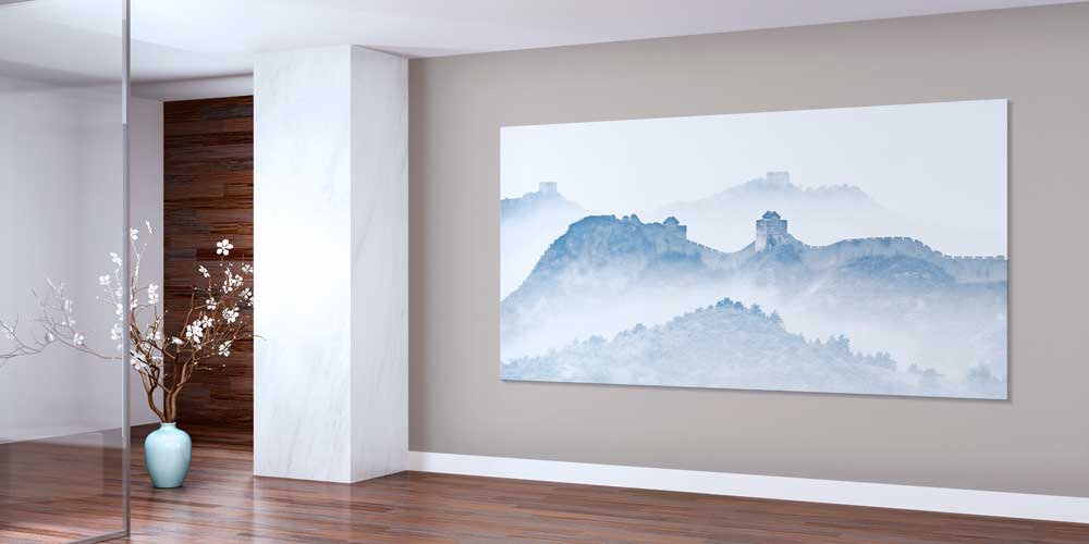 Sisler İçinde Çin Seddi Büyük Duvar Dekoru 14071