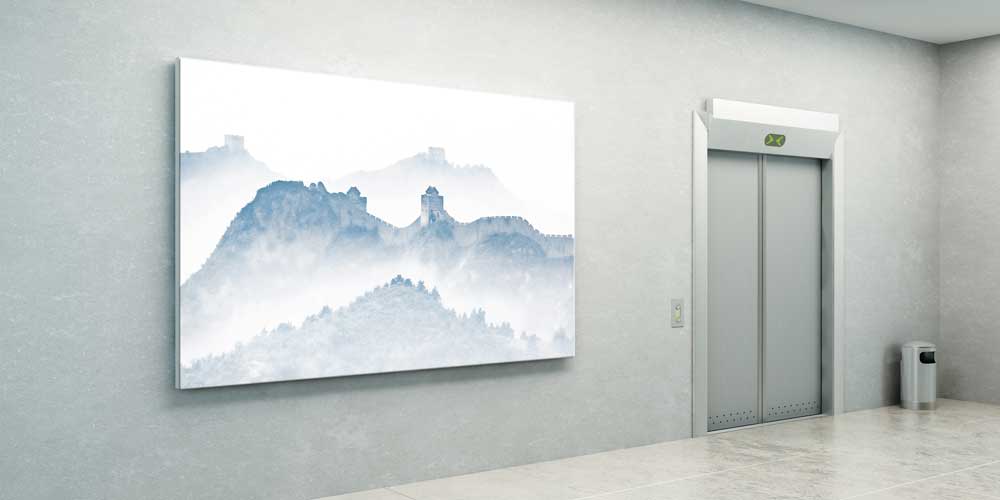 Sisler İçinde Çin Seddi Büyük Duvar Dekoru 14071