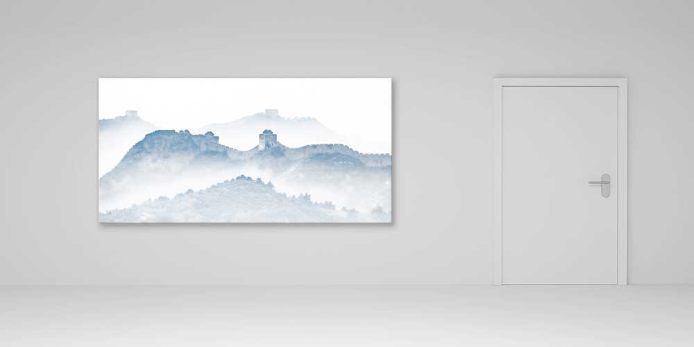 Sisler İçinde Çin Seddi Büyük Duvar Dekoru 14071