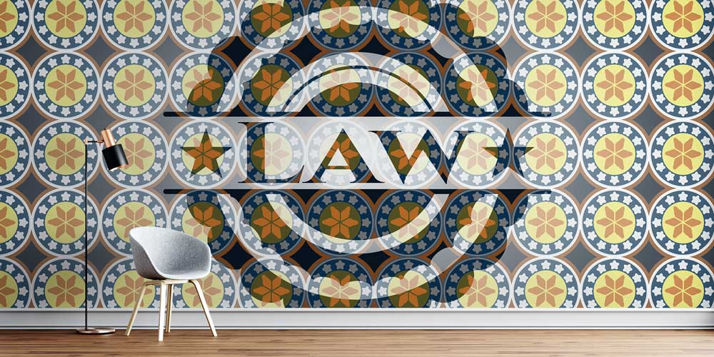 Desenli Hukuk Duvar Kağıdı – LAW Yazılı Modern Ofis Tasarımı 5293