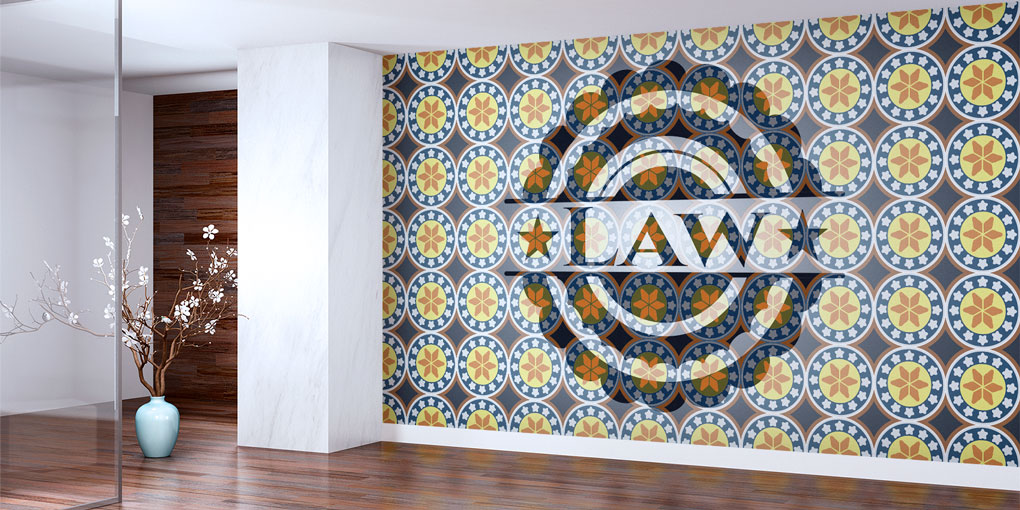 Desenli Hukuk Duvar Kağıdı – LAW Yazılı Modern Ofis Tasarımı 5293