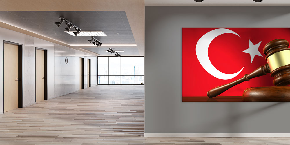 law-school-wall-art-7876-04 Türk Bayraklı Hakim Tokmağı Temalı Büyük Ebat Duvar Dekoru 7876