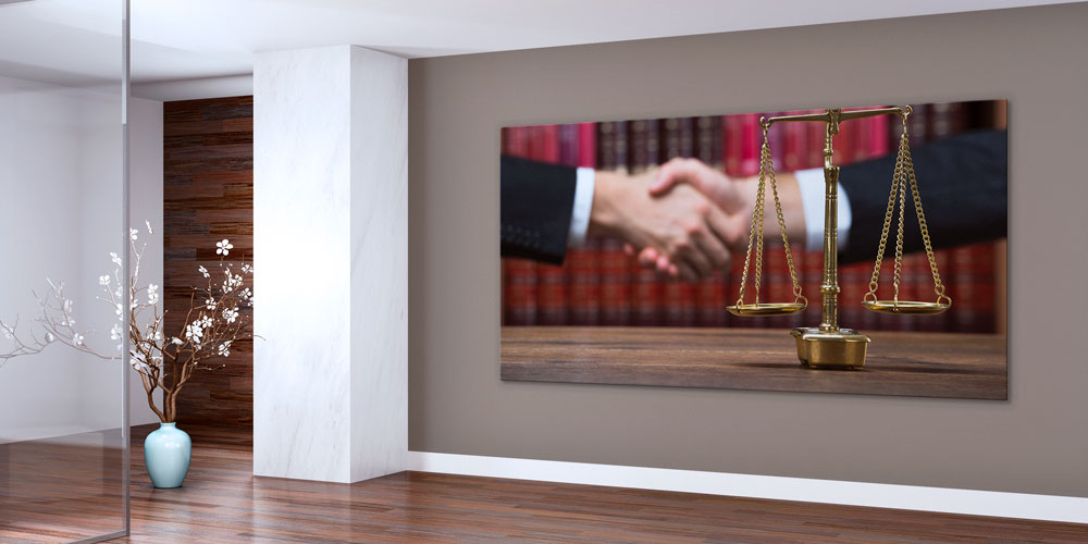 law-school-wall-art-7877-05 Adalet Terazisi ve El Sıkışma Temalı Büyük Ebat Duvar Dekoru 7877