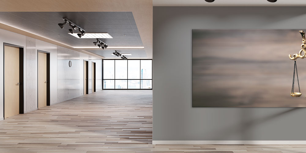 Lady Justice ve Adalet Terazisi Temalı Büyük Ebat Duvar Dekoru 7879