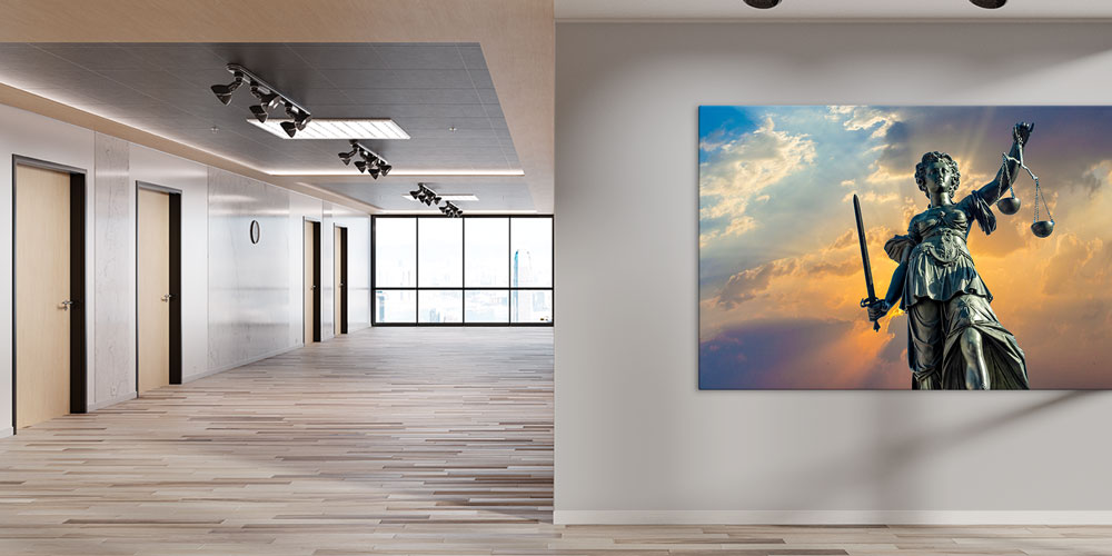 law-wall-decor-7871-05 Lady Justice Temalı Büyük Ebat Duvar Dekoru 7871