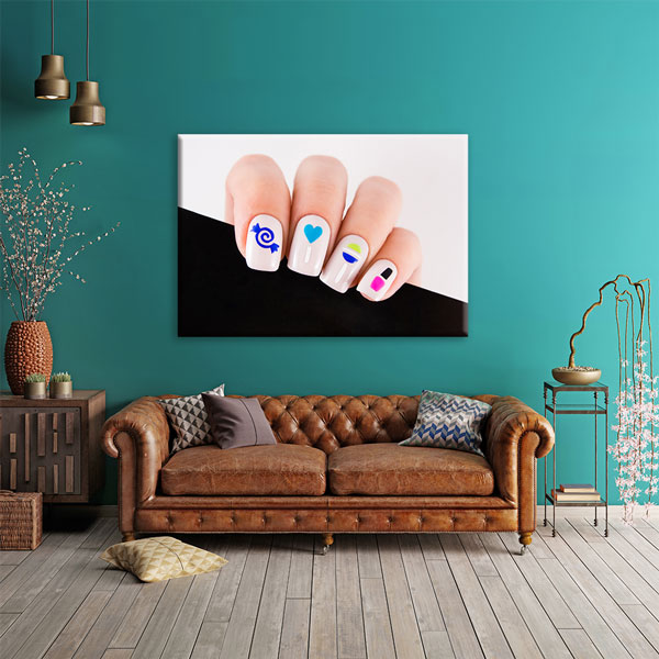 Minimal Nail Art Manikür Duvar Tablosu – 5649