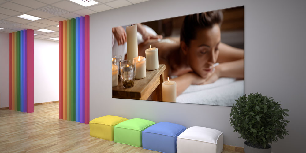 Spa Mumlu Masaj Duvar Dekoru – 7951-DK