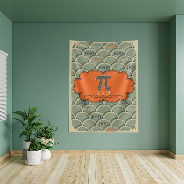matematik-duvar-dekoru-8415-03 Pi Sayısı Duvar Örtüsü 8415