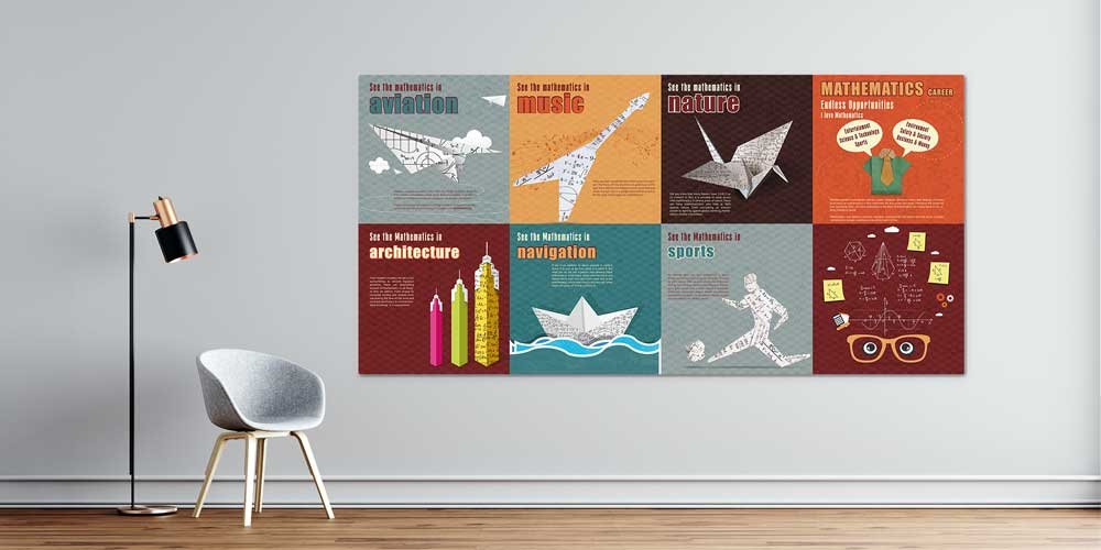 Okul Posteri: Matematik Gerçek Hayatta ve Kariyerde 4026
