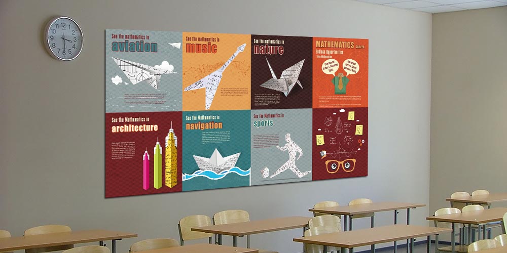 Okul Posteri: Matematik Gerçek Hayatta ve Kariyerde 4026