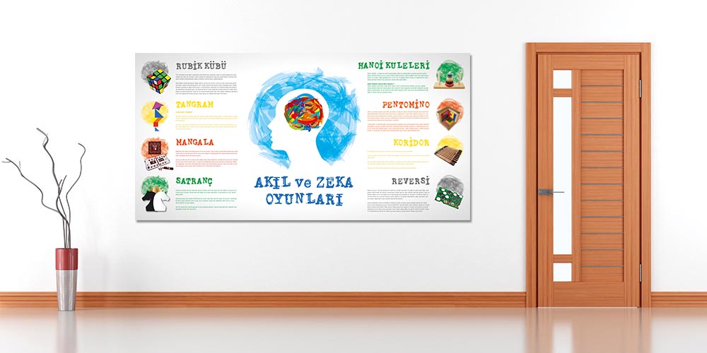 Okul Posteri: Akıl ve Zeka Oyunları 4001