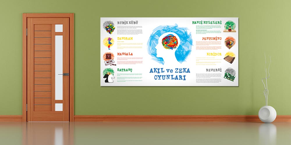 Okul Posteri: Akıl ve Zeka Oyunları 4001