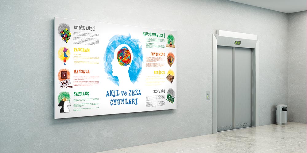 Okul Posteri: Akıl ve Zeka Oyunları 4001