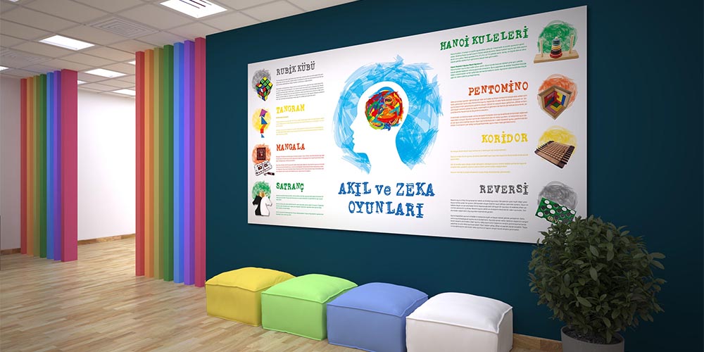 Okul Posteri: Akıl ve Zeka Oyunları 4001