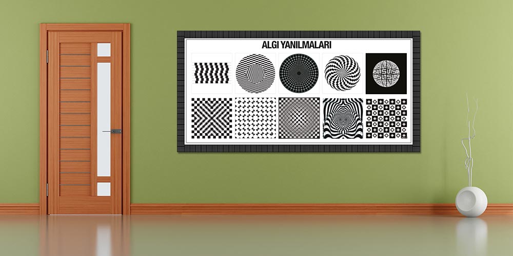 Okul Posteri: Algı Yanılmaları A-302
