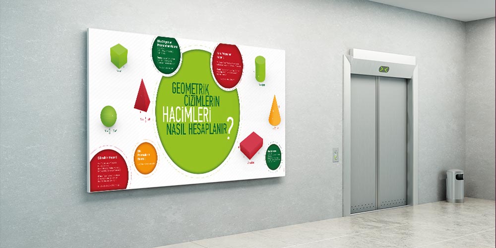 Okul Posteri: Geometrik Hacim Hesaplama A-303