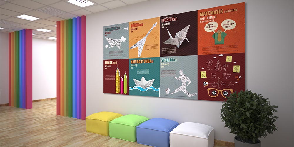 Okul Posteri: Matematik Hayatın Her Yerinde A-308