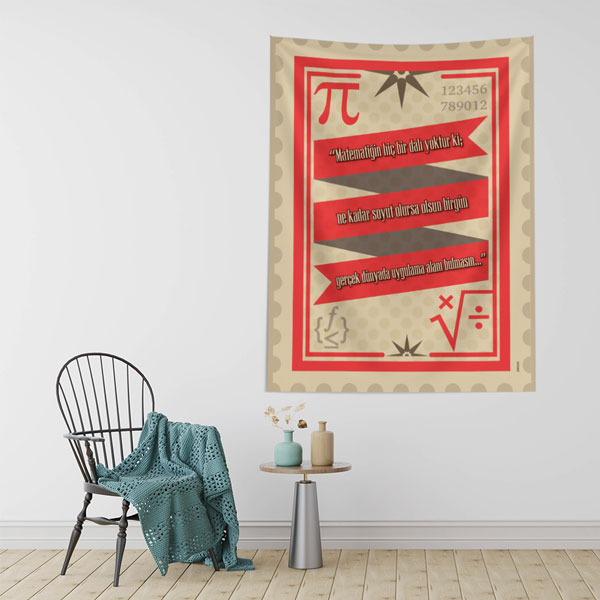 Matematik Sınıfı Duvar Örtüsü 8413