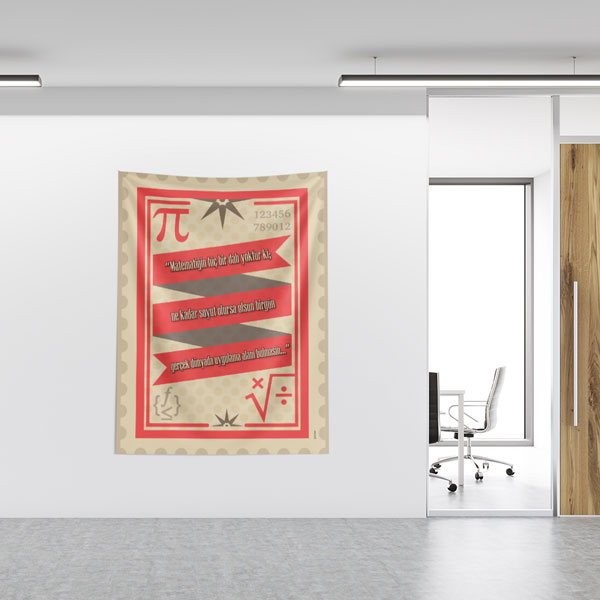 Matematik Sınıfı Duvar Örtüsü 8413