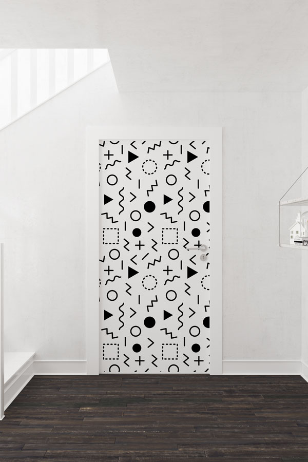 Matematik Sembollü Kapı Giydirme 8638