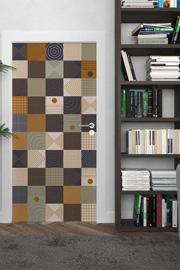 math-class-door-decor-8634-02 Matematik Kare Desenli Kapı Giydirme 8634