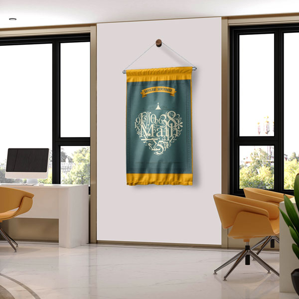 "Sayıları Seviyoruz" Matematik Duvar Flaması 8053