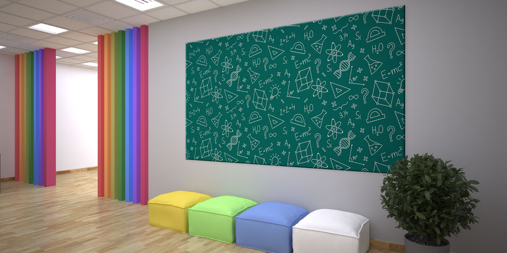 Okul Posteri: Matematik ve Bilim Sembolleri 7977