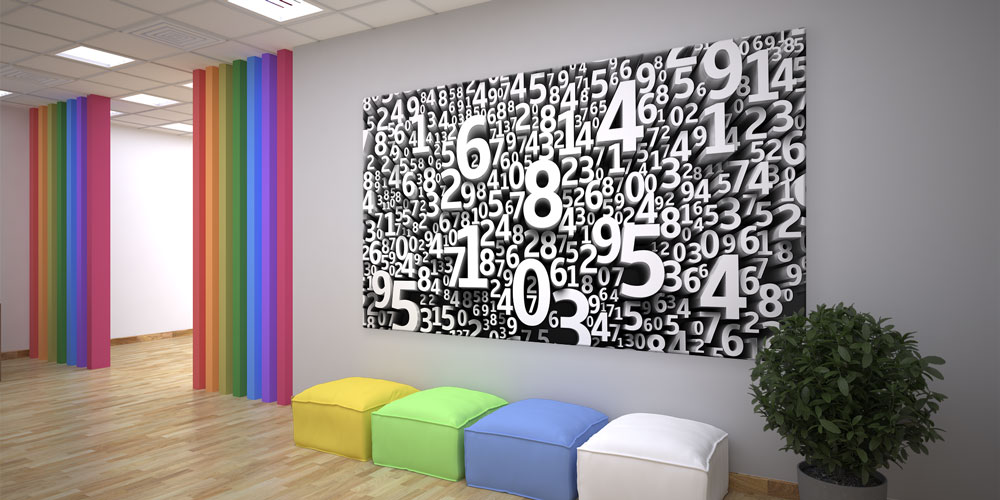 math-class-wall-decoration-10207-02 Sayılar Desenli Matematik Duvar Dekoru 10207
