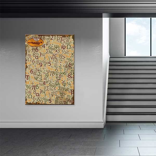 Okul Poster Tablo: Matematiksel Semboller ve İşaretler – B-315